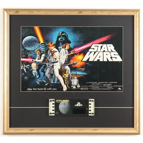 ORIGINAL Star Wars 1977 FILM STRIP DISPLAY
