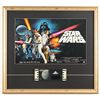 Image 1 : ORIGINAL Star Wars 1977 FILM STRIP DISPLAY