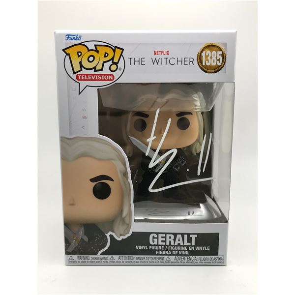 Henry Cavill SIGNED WITCHER FUNKO POP - KB COA