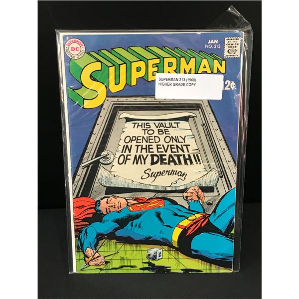 SUPERMAN #213 (1968) - DC COMICS
