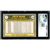 Image 2 : 1981 FLEER PETE ROSE SIGNED TRADING CARD - CGC/JSA GRADE 8.5