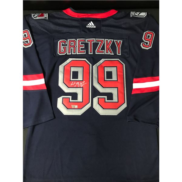 WAYNE GRETZKY SIGNED New York RANGERS JERSEY - ACE COA