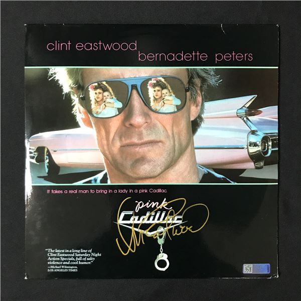 CLINT EASTWOOD SIGNED MOVIE DISC SLEEVE - WITH COA