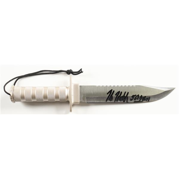 KANE HODDER SIGNED FRIDAY THE 13TH DAGGER JSA COA