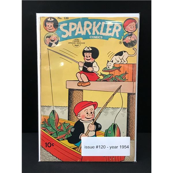 SPARKLE COMICS #120 (1954) - UNITED FEATURE COMICS