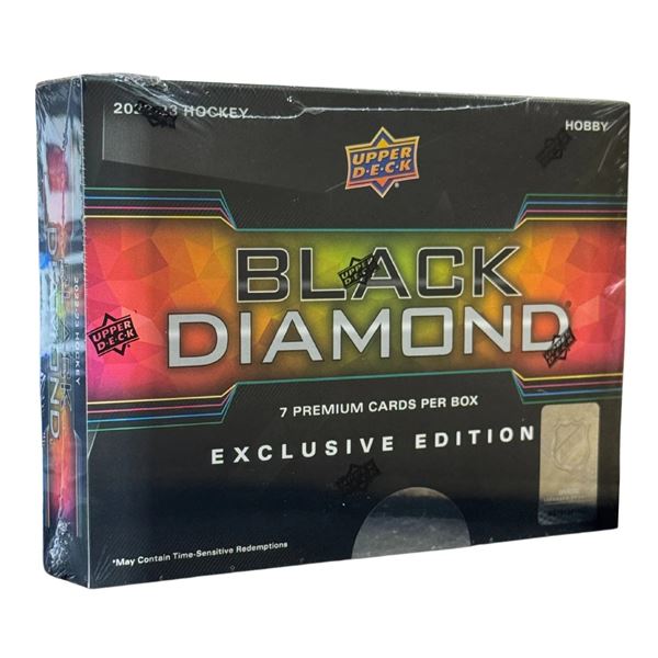 2022-23 UPPER DECK BLACK DIAMOND HOCKEY SEALED BOX
