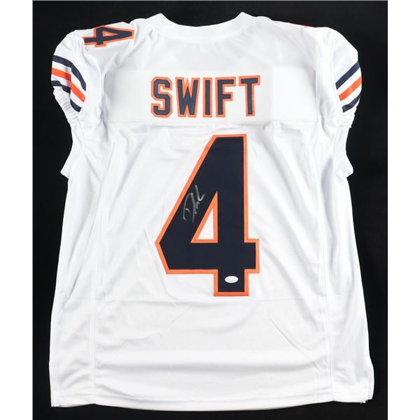 D'ANDRE SWIFT SIGNED FOOTBALL JERSEY - JSA COA