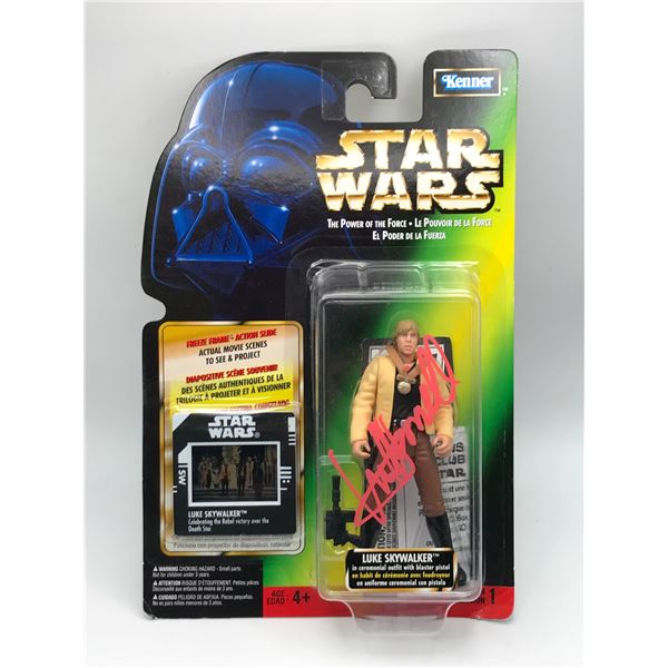MARK HAMILL SIGNED LUKE SKYWALKER ACTION FIGURE - KB COA