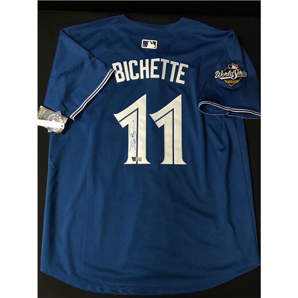 BO BICHETTE SIGNED TORONTO BLUE JAYS BASEBALL JERSEY - ACE COA