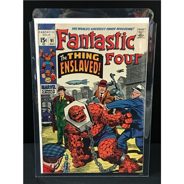 FANTASTIC FOUR #91 - MARVEL COMICS