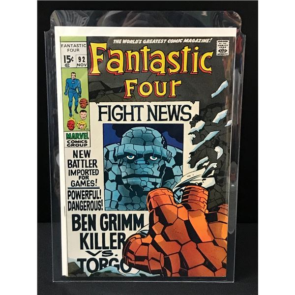 FANTASTIC FOUR #92 - MARVEL COMICS