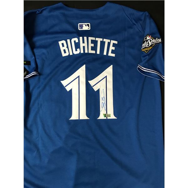 BO BICHETTE SIGNED TORONTO BLUE JAYS BASEBALL JERSEY - ACE COA