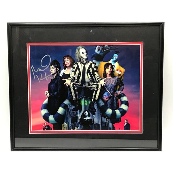 MICHAEL KEATON SIGNED AND FRAMED BEETLEJUICE 8X10 - KB COA