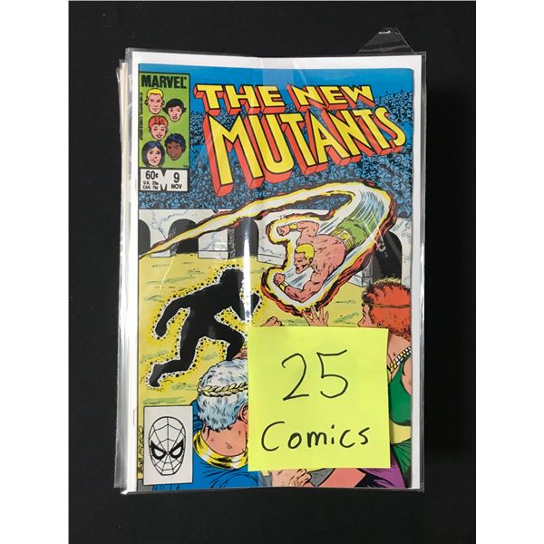 LOT OF 25 SUPER HERO COMICS