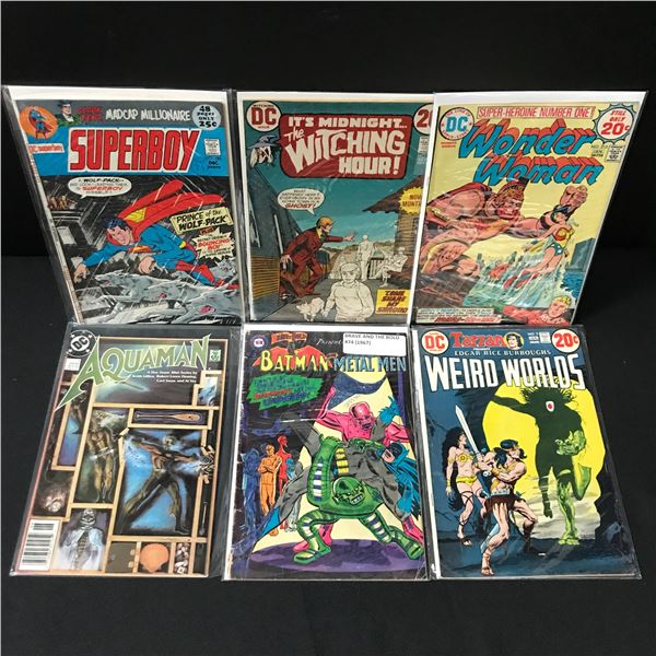 LOT OF 6 DC COMICS - VARIOUS TITLES