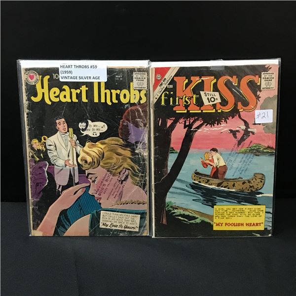 LOT OF 2 ROMANCE COMICS