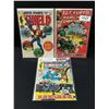 Image 1 : LOT OF 3 MARVEL COMICS - INCLUDING ONE FROM 1968