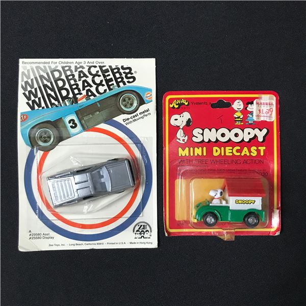 LOT OF 2 TOY CARS IN ORIGINAL PACKAGING