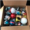 Image 1 : BOX OF POKEMON TINS AND BALLS