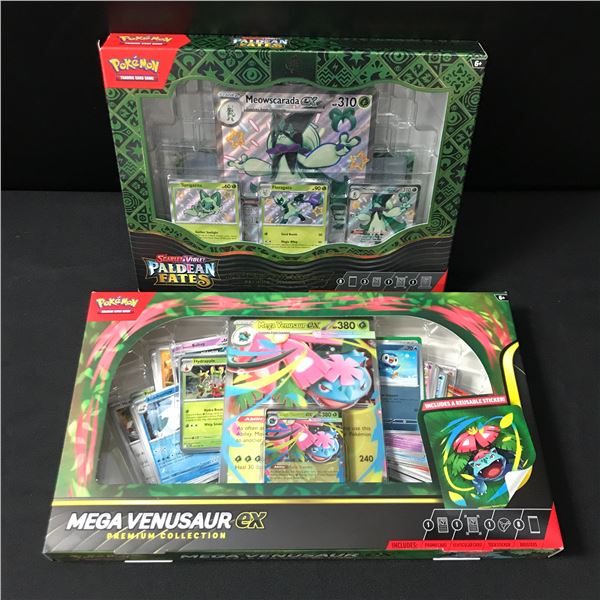 LOT OF 2 BOXES OF POKEMON TCG