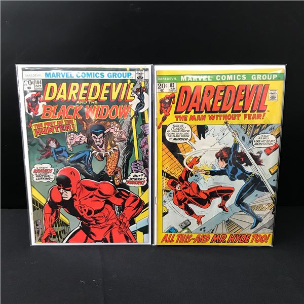 LOT OF 2 DAREDEVIL COMICS - MARVEL COMICS