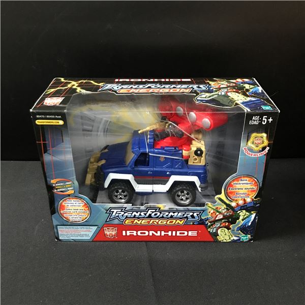 VINTAGE TRANSFORMERS ENERGON IRONHIDE - IN ORIGINAL BOX