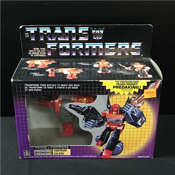 VINTAGE TRANSFORMERS PREDAKING ACTION FIGURE IN ORIGINAL BOX