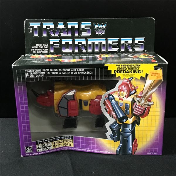 VINTAGE TRANSFORMERS PREDAKING ACTION FIGURE IN ORIGINAL BOX