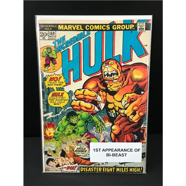 THE Incredible Hulk #169 1ST APPEARANCE OF BI-BEAST - MARVEL COMICS