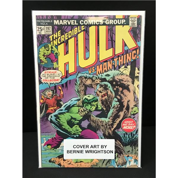 THE Incredible Hulk #197 - MARVEL COMICS