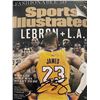 Image 1 : LA Lakers LeBron James signed photo