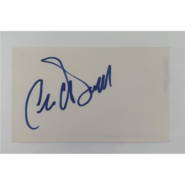 Scent Of A Women Chris O'Donell signature