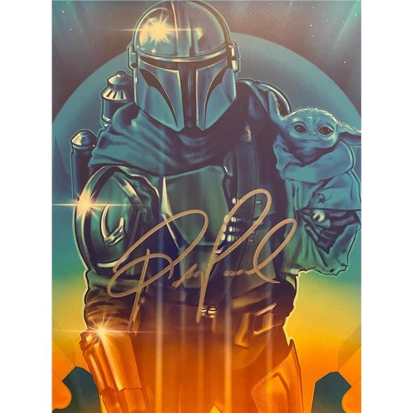 The Mandalorian Pedro Pascal Signed Photo