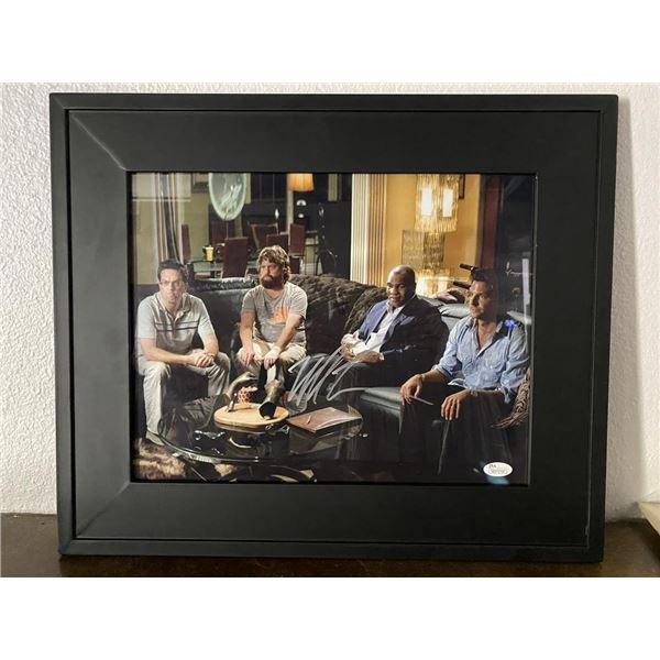 The Hangover Mike Tyson signed movie photo. JSA authenticated
