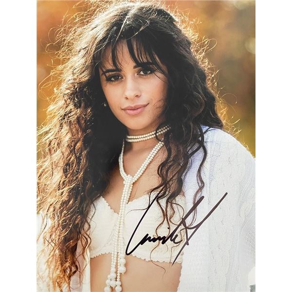 Camila Cabello signed photo