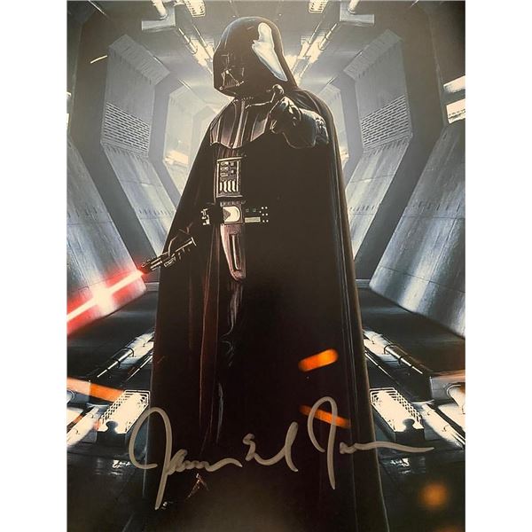 Star Wars Darth Vader James Earl Jones signed photo