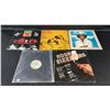 Image 1 : (5) ASSORTED VINYL RECORDS INCLUDING; DANNY DAVIS, BEE GEES, BUSHWICK BILL, JERMAINE & ROCK