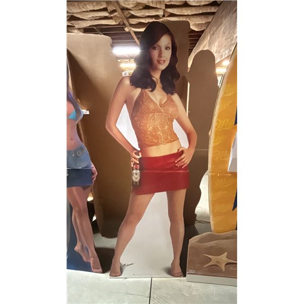 VINTAGE GEORGE KILLIAN'S CARDBOARD STANDEE CUTOUT