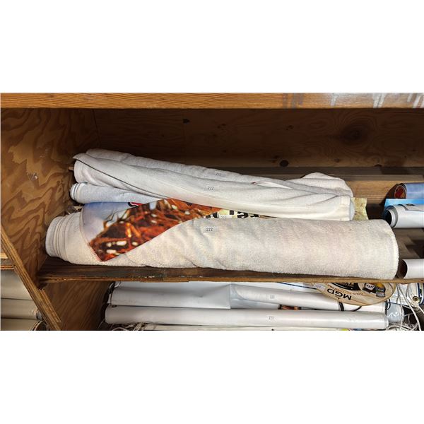 ASSORTED COORS LIGHT TOWEL BANNERS