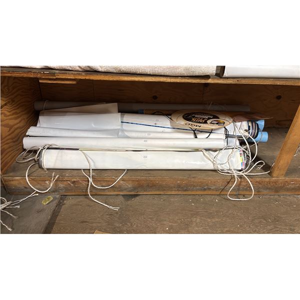 ASSORTED MILLER POSTERS & BANNERS