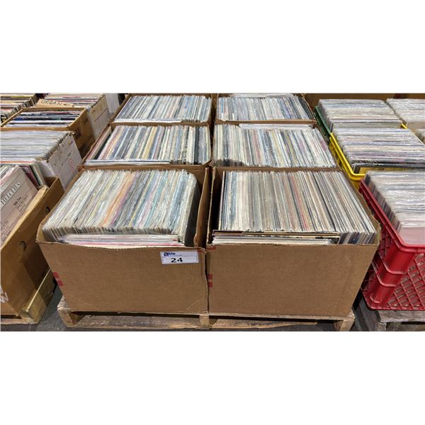 PALLET OF ASSORTED VINYL RECORDS