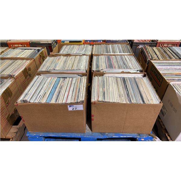 PALLET OF ASSORTED VINYL RECORDS