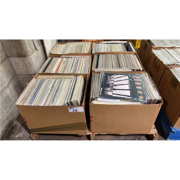 PALLET OF ASSORTED VINYL RECORDS