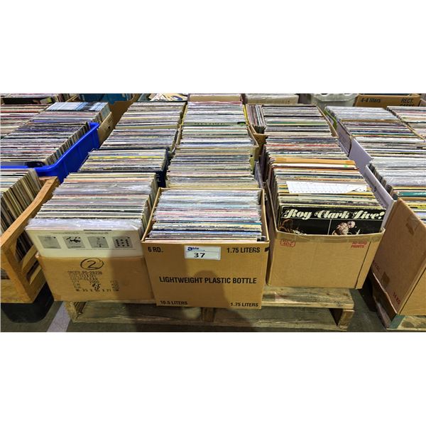 PALLET OF ASSORTED VINYL RECORDS