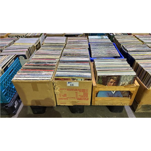PALLET OF ASSORTED VINYL RECORDS
