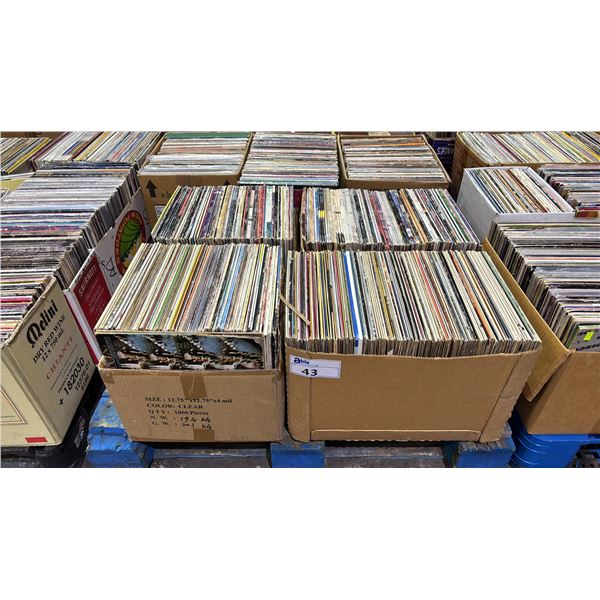 PALLET OF ASSORTED VINYL RECORDS
