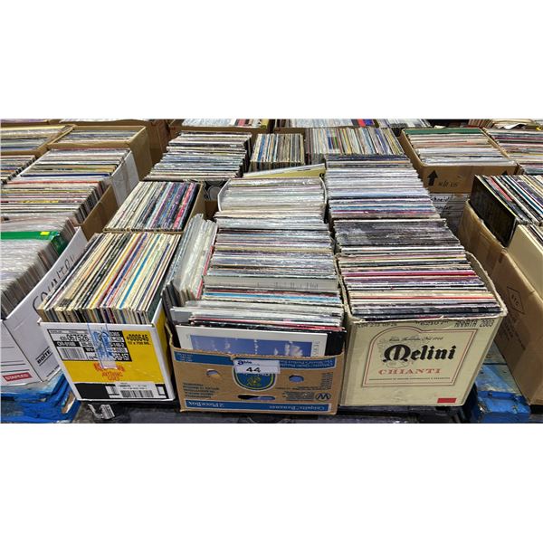PALLET OF ASSORTED VINYL RECORDS