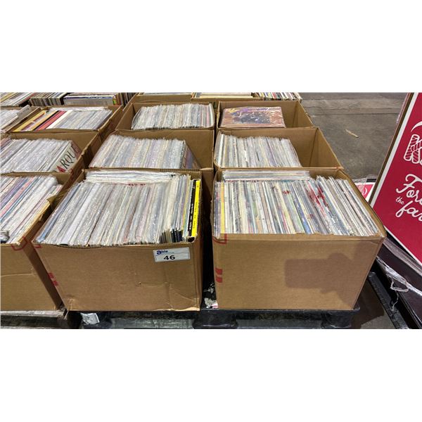 PALLET OF ASSORTED VINYL RECORDS