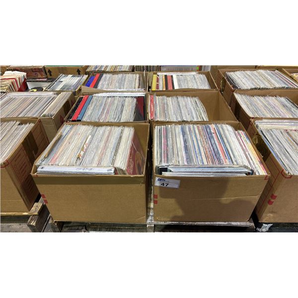 PALLET OF ASSORTED VINYL RECORDS