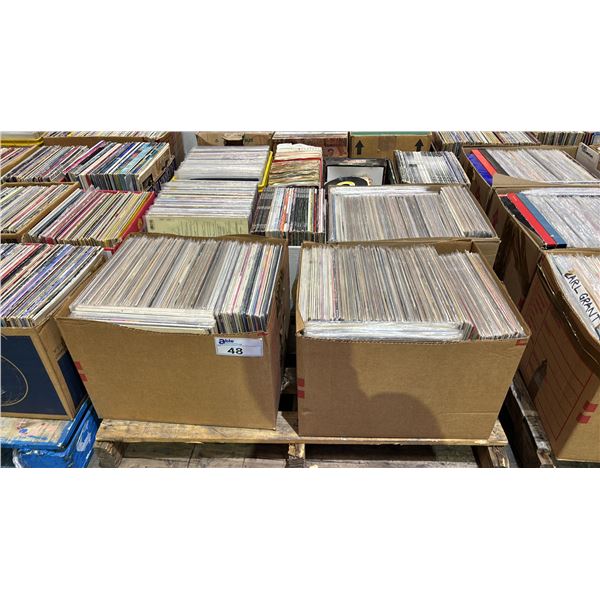 PALLET OF ASSORTED VINYL RECORDS